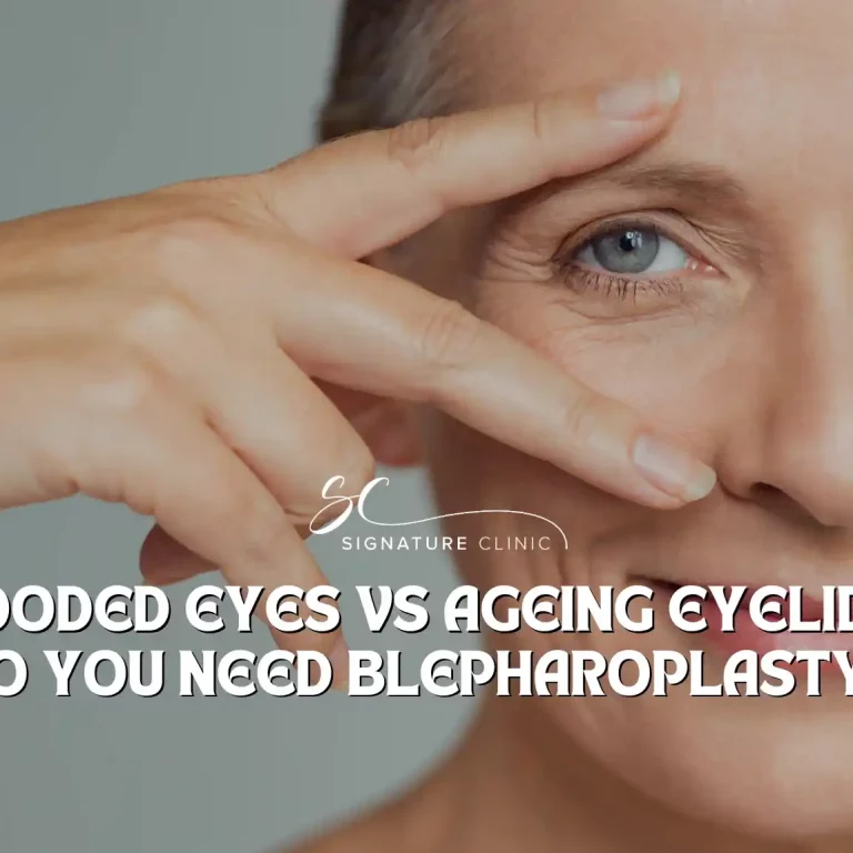 Hooded Eyes vs Ageing Eyelids