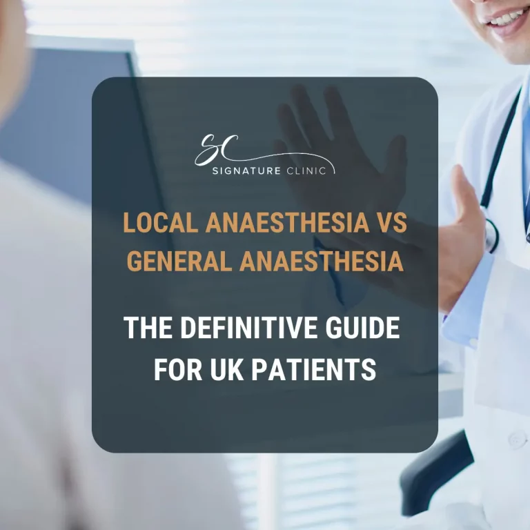 Local Anaesthesia vs General Anaesthesia